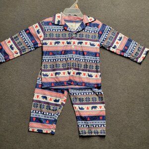 Infant pajamas, MonPetit, size 18mos, multicolored, new with tags
